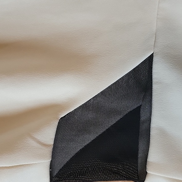 Express Contrast Mesh Inset Sheath Dress Size 8 - Picture 6 of 6